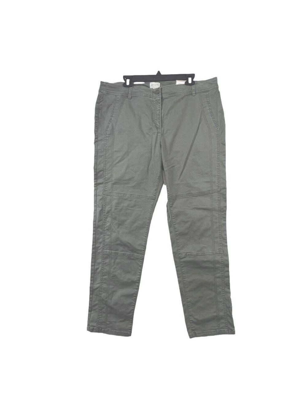 Chico's Brooke Pants Women's Ultimate Fit Flat Front Slim Leg Mid Rise 3 (XL)